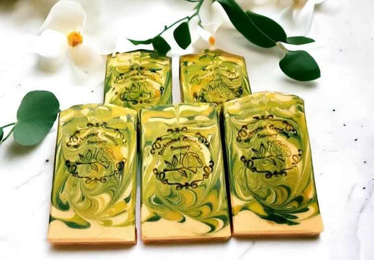 A feature photo for Enchanted Gardens Soapery's Guide to the Best Bar Soap.