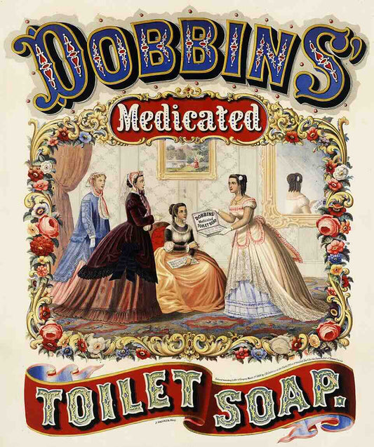 photo depicting a part of the history of soap