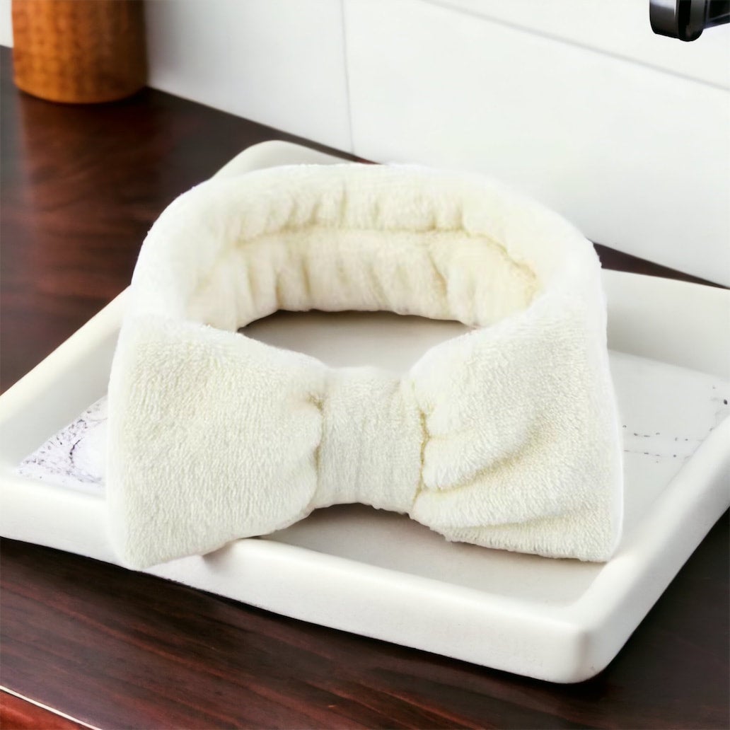 Facial Bowknot Makeup Headband
