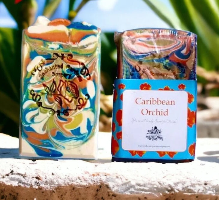 Baraka Shea Butter Enchanted Gardens Soapery
