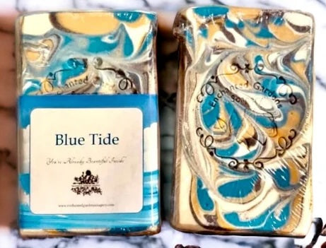 Enchanted Gardens Soapery Blue Tide Soap