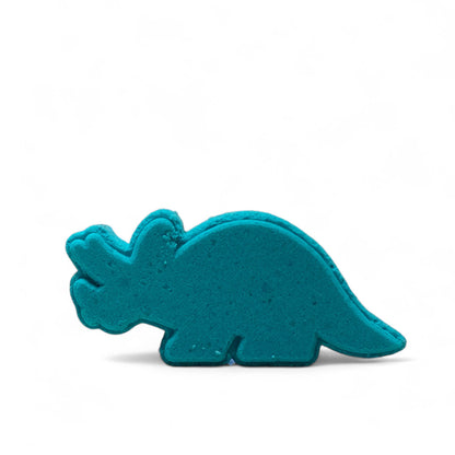 4 oz Dino Triceratops Bath Bomb - Teal